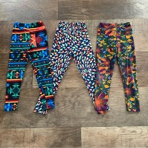 3 pair of LuLaRoe S/M leggings